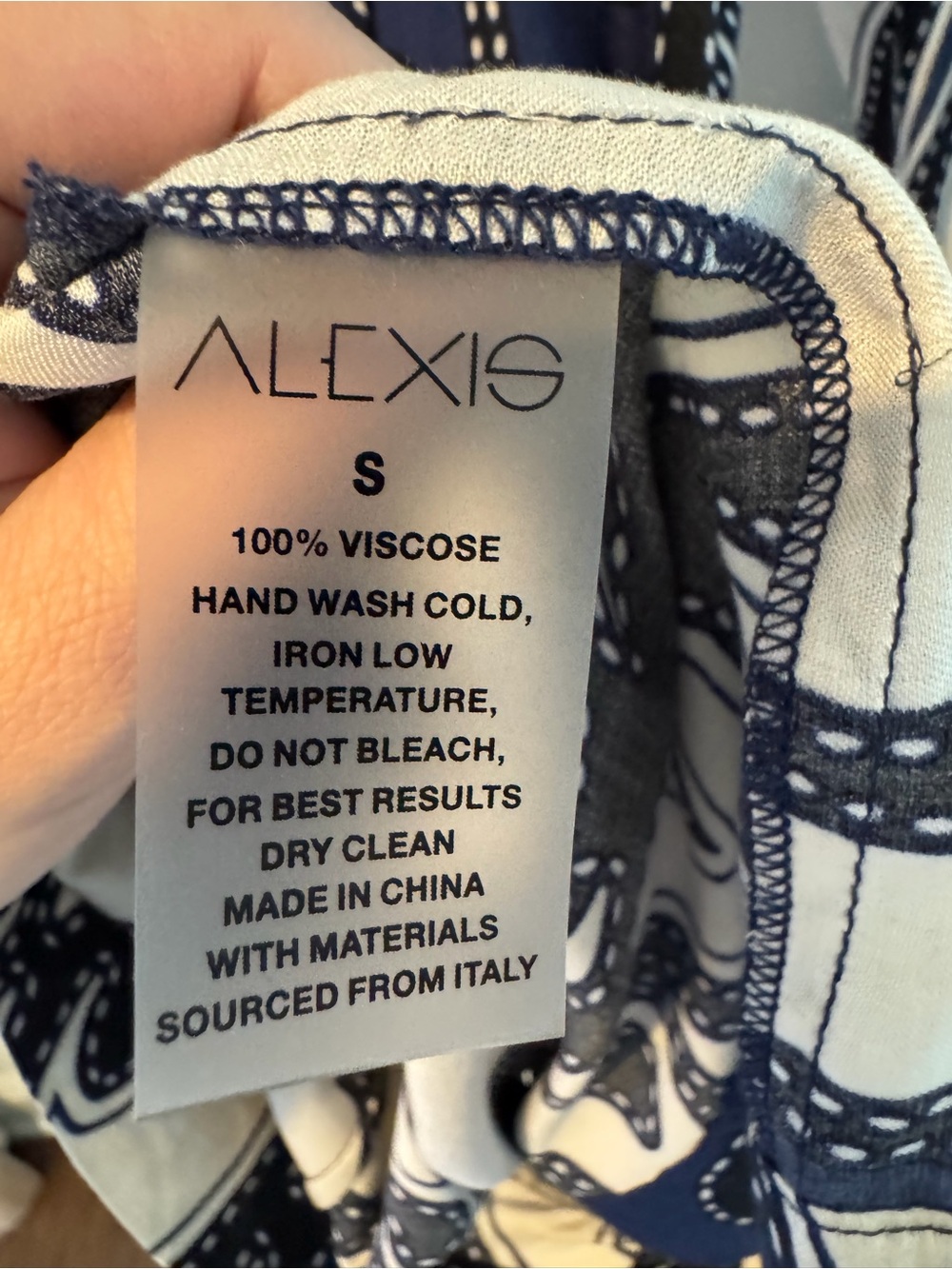 NWT! Alexis Kaiden Romper Maldive Blue | Size S - Picture 8 of 8